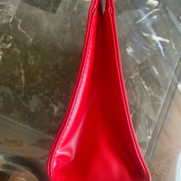 Yves Saint Laurent Red Cosmetic Bag - Picture 2 of 6